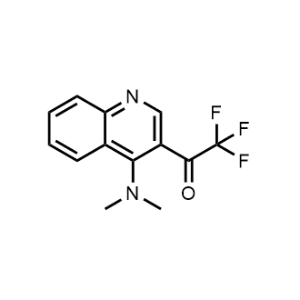1-(4-(Dimethylamino)quinolin-3-yl)-2,2,2-trifluoroethan-1-one|CS-1064520