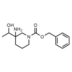 Benzyl 3-amino-3-(1-hydroxyethyl)piperidine-1-carboxylate|CS-1064531