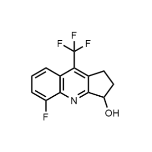 5-Fluoro-9-(trifluoromethyl)-2,3-dihydro-1H-cyclopenta[b]quinolin-3-ol|CS-1064587