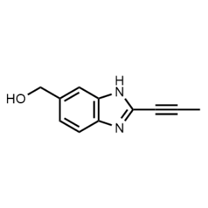 (2-(Prop-1-yn-1-yl)-1H-benzo[d]imidazol-6-yl)methanol|CS-1064598