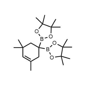 2,2'-(3,5,5-Trimethylcyclohex-3-ene-1,1-diyl)bis(4,4,5,5-tetramethyl-1,3,2-dioxaborolane)|CS-1064619