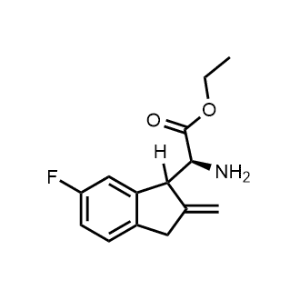 Ethyl (2S)-2-amino-2-(6-fluoro-2-methylene-2,3-dihydro-1H-inden-1-yl)acetate|CS-1064715