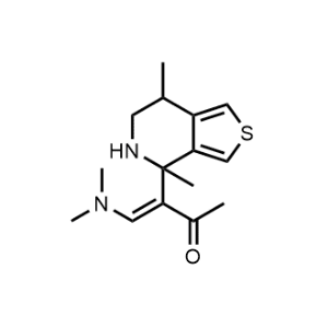 3-(4,7-Dimethyl-4,5,6,7-tetrahydrothieno[3,4-c]pyridin-4-yl)-4-(dimethylamino)but-3-en-2-one|CS-1064740