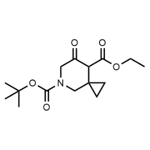 5-(Tert-butyl) 8-ethyl 7-oxo-5-azaspiro[2.5]octane-5,8-dicarboxylate|CS-1064815