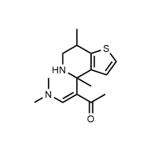 3-(4,7-Dimethyl-4,5,6,7-tetrahydrothieno[3,2-c]pyridin-4-yl)-4-(dimethylamino)but-3-en-2-one|CS-1064895
