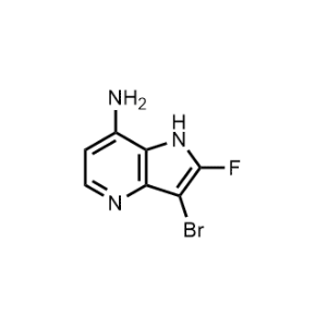 3-Bromo-2-fluoro-1H-pyrrolo[3,2-b]pyridin-7-amine|CS-1065008