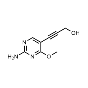 3-(2-Amino-4-methoxypyrimidin-5-yl)prop-2-yn-1-ol|CS-1065071