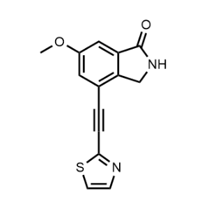 6-Methoxy-4-(thiazol-2-ylethynyl)isoindolin-1-one|CS-1065306
