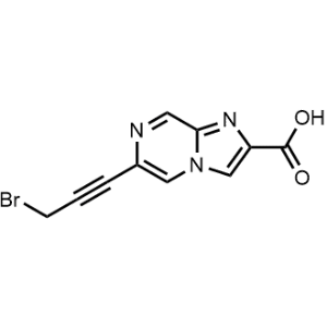 6-(3-Bromoprop-1-yn-1-yl)imidazo[1,2-a]pyrazine-2-carboxylic acid|CS-1065344