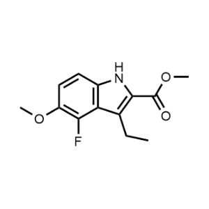 Methyl 3-ethyl-4-fluoro-5-methoxy-1H-indole-2-carboxylate|CS-1065401