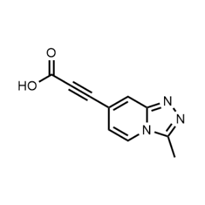 3-(3-Methyl-[1,2,4]triazolo[4,3-a]pyridin-7-yl)propiolic acid|CS-1065520