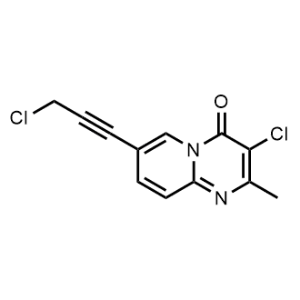 3-Chloro-7-(3-chloroprop-1-yn-1-yl)-2-methyl-4H-pyrido[1,2-a]pyrimidin-4-one|CS-1065536