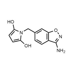 1-((3-Aminobenzo[d]isoxazol-6-yl)methyl)-1H-pyrrole-2,5-diol|CS-1065560