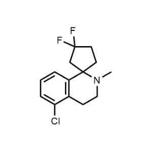 5'-Chloro-3,3-difluoro-2'-methyl-3',4'-dihydro-2'H-spiro[cyclopentane-1,1'-isoquinoline]|CS-1065589
