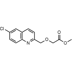 Methyl 2-((6-chloroquinolin-2-yl)methoxy)acetate|CS-1065649