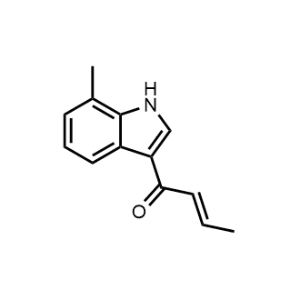 (E)-1-(7-Methyl-1H-indol-3-yl)but-2-en-1-one|CS-1065668