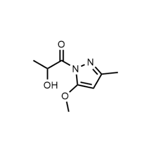 2-Hydroxy-1-(5-methoxy-3-methyl-1H-pyrazol-1-yl)propan-1-one|CS-1065697