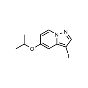 3-Iodo-5-isopropoxypyrazolo[1,5-a]pyridine|CS-1065757