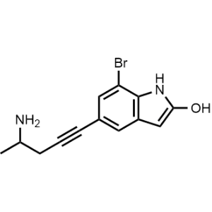 5-(4-Aminopent-1-yn-1-yl)-7-bromo-1H-indol-2-ol|CS-1065771