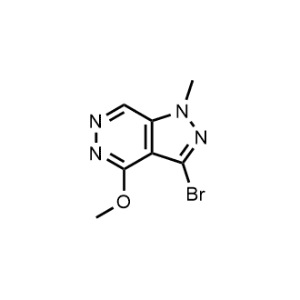 3-Bromo-4-methoxy-1-methyl-1H-pyrazolo[3,4-d]pyridazine|CS-1065878