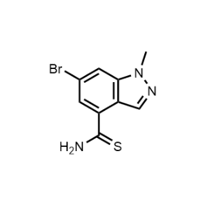 6-Bromo-1-methyl-1H-indazole-4-carbothioamide|CS-1065883