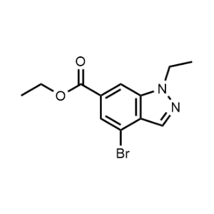 Ethyl 4-bromo-1-ethyl-1H-indazole-6-carboxylate|CS-1065886