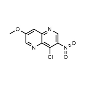4-Chloro-7-methoxy-3-nitro-1,5-naphthyridine|CS-1065976