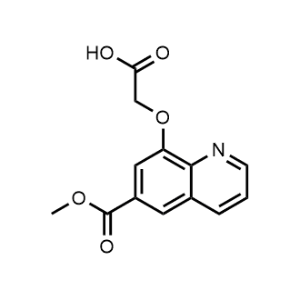 2-((6-(Methoxycarbonyl)quinolin-8-yl)oxy)acetic acid|CS-1066026