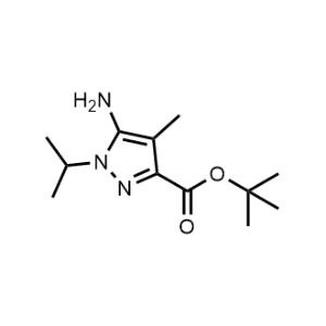 Tert-butyl 5-amino-1-isopropyl-4-methyl-1H-pyrazole-3-carboxylate|CS-1066080