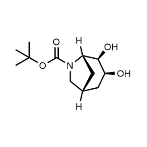 Tert-butyl (1R,3S,4R,5S)-3,4-dihydroxy-6-azabicyclo[3.2.1]octane-6-carboxylate|CS-1066107