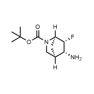 Tert-butyl (1R,4R,5R,6R)-5-amino-6-fluoro-2-azabicyclo[2.2.1]heptane-2-carboxylate|CS-1066213
