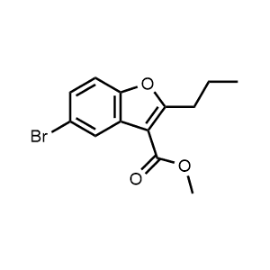 Methyl 5-bromo-2-propylbenzofuran-3-carboxylate|CS-1066245