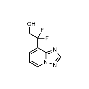 2-([1,2,4]Triazolo[1,5-a]pyridin-8-yl)-2,2-difluoroethan-1-ol|CS-1066280