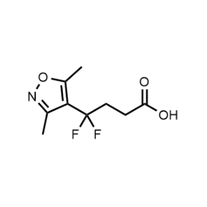 4-(3,5-Dimethylisoxazol-4-yl)-4,4-difluorobutanoic acid|CS-1066281