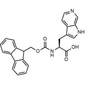(S)-2-((((9H-Fluoren-9-yl)methoxy)carbonyl)amino)-3-(1H-pyrrolo[2,3-c]pyridin-3-yl)propanoic acid|CS-1066309