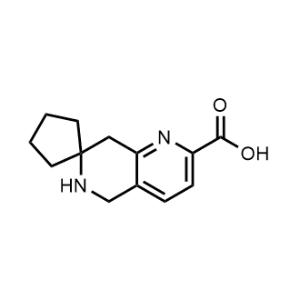 5',8'-Dihydro-6'H-spiro[cyclopentane-1,7'-[1,6]naphthyridine]-2'-carboxylic acid|CS-1066442