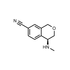 (S)-4-(Methylamino)isochromane-7-carbonitrile|CS-1066504