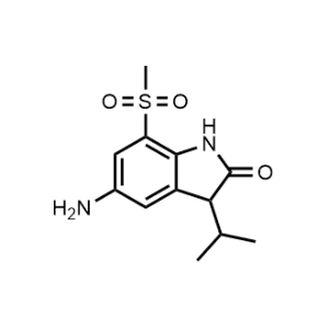 5-Amino-3-isopropyl-7-(methylsulfonyl)indolin-2-one|CS-1066529