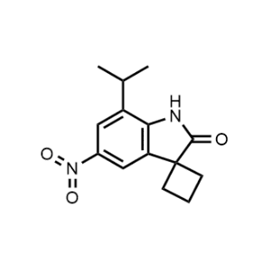 7'-Isopropyl-5'-nitrospiro[cyclobutane-1,3'-indolin]-2'-one|CS-1066651