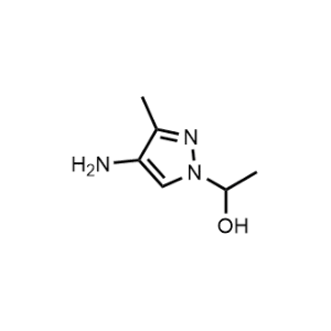 1-(4-Amino-3-methyl-1H-pyrazol-1-yl)ethan-1-ol|CS-1066674