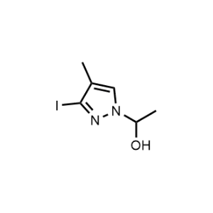 1-(3-Iodo-4-methyl-1H-pyrazol-1-yl)ethan-1-ol|CS-1066719