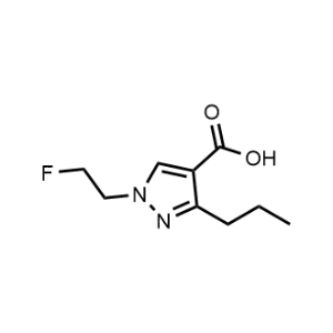 1-(2-Fluoroethyl)-3-propyl-1H-pyrazole-4-carboxylic acid|CS-1066794