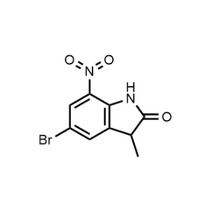 5-Bromo-3-methyl-7-nitroindolin-2-one|CS-1066823