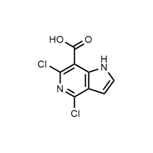 4,6-Dichloro-1H-pyrrolo[3,2-c]pyridine-7-carboxylic acid|CS-1066867
