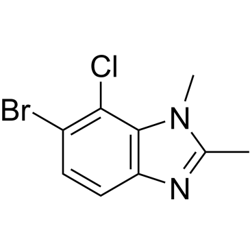 6-Bromo-7-chloro-1,2-dimethyl-1H-benzo[d]imidazole|CS-1066888