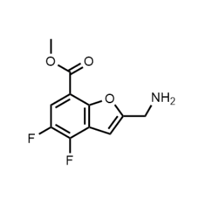 Methyl 2-(aminomethyl)-4,5-difluorobenzofuran-7-carboxylate|CS-1066911