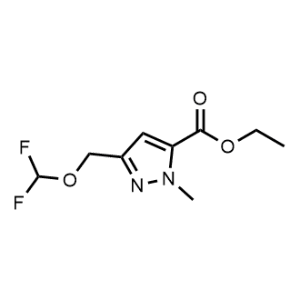 Ethyl 3-((difluoromethoxy)methyl)-1-methyl-1H-pyrazole-5-carboxylate|CS-1066980