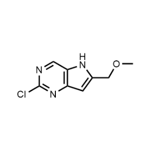 2-Chloro-6-(methoxymethyl)-5H-pyrrolo[3,2-d]pyrimidine|CS-1066983