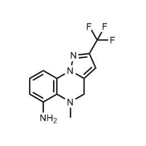 5-Methyl-2-(trifluoromethyl)-4,5-dihydropyrazolo[1,5-a]quinoxalin-6-amine|CS-1067068