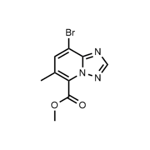 Methyl 8-bromo-6-methyl-[1,2,4]triazolo[1,5-a]pyridine-5-carboxylate|CS-1067100